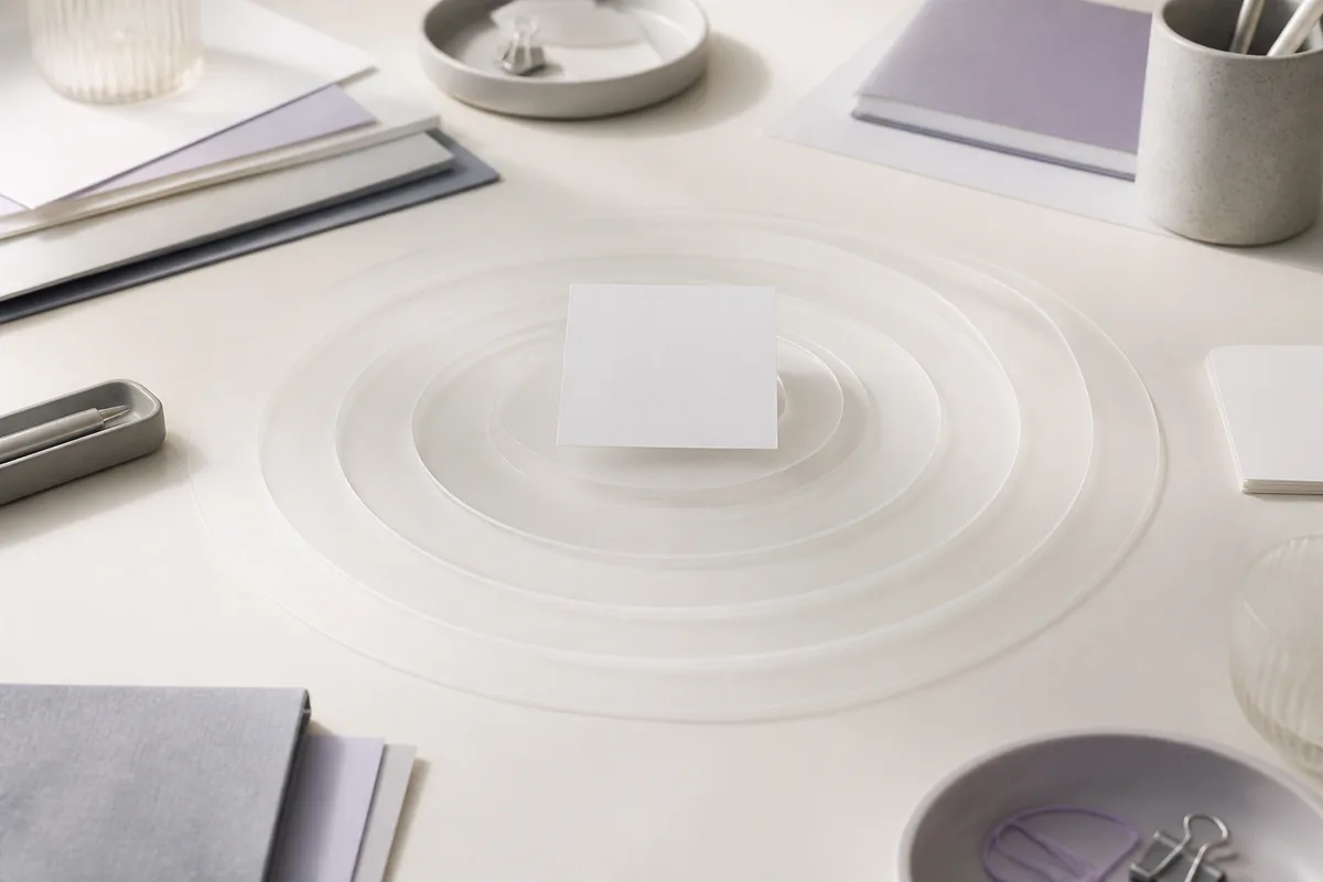 Cercles concentriques illustrant la diffusion progressive d’une publication
